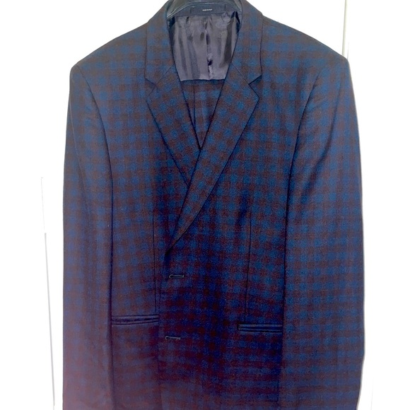 NWT Paul Smith Wool suit 42R pants 34 - Picture 2 of 14